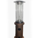 Column quartz tube heater