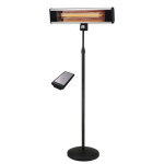 Standing patio electric infrared heater